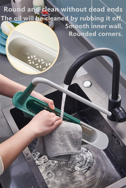 Telescopic Sink Rack – Expandable Over-Sink Organiser