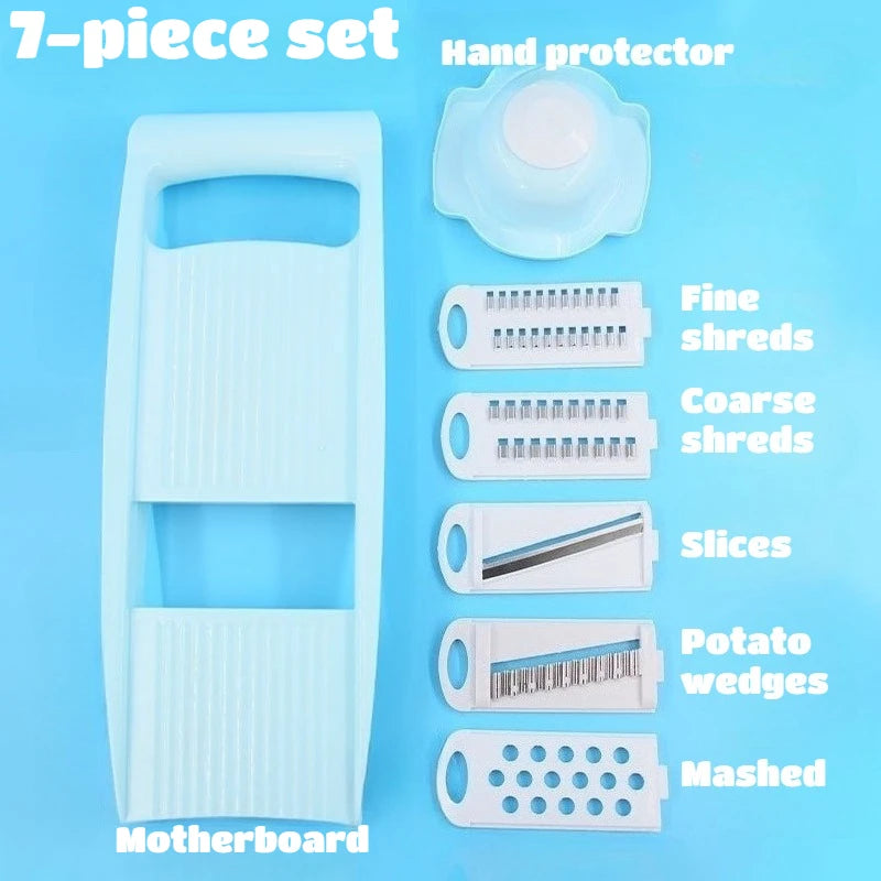 5-in-1 Vegetable Chopper – Multifunctional Food Slicer, Grater & Dicer