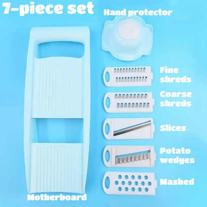 5-in-1 Vegetable Chopper – Multifunctional Food Slicer, Grater & Dicer