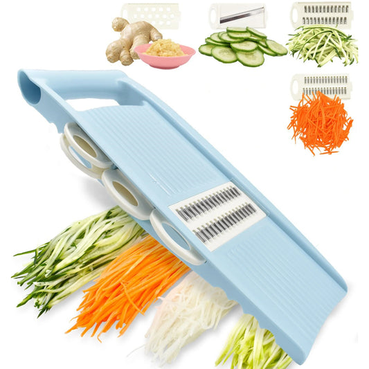 5-in-1 Vegetable Chopper – Multifunctional Food Slicer, Grater & Dicer