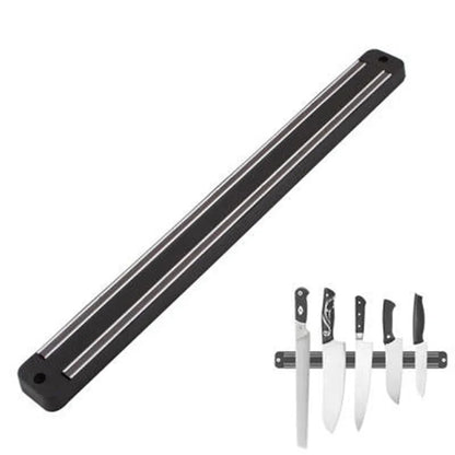 Magnetic Knife Strip – Wall-Mounted Kitchen Knife Holder & Utensil Bar