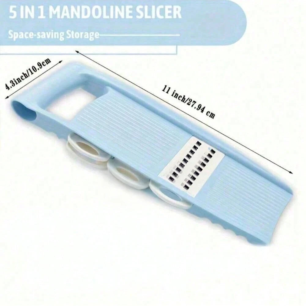 5-in-1 Vegetable Chopper – Multifunctional Food Slicer, Grater & Dicer